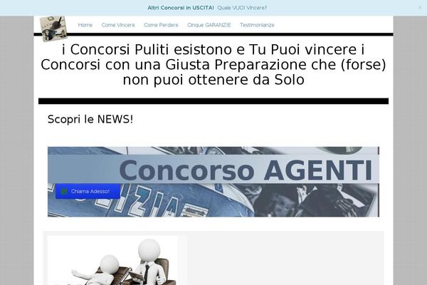 concorsipuliti.it site used Blueprintq-draft