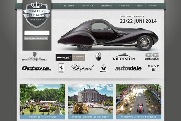 concourselegance.com site used Concoursdelegance