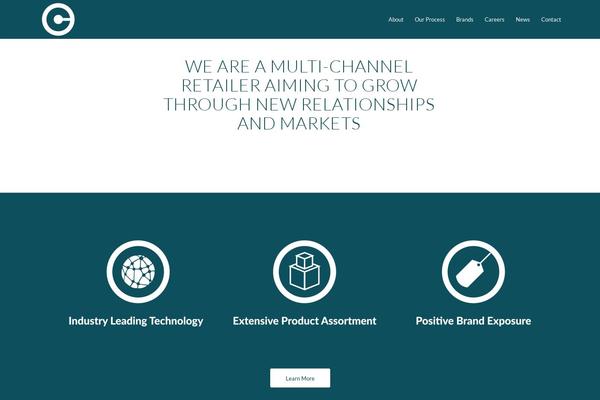 Enfold theme site design template sample
