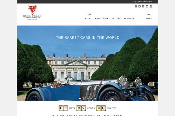 concoursofelegance.co.uk site used Concours