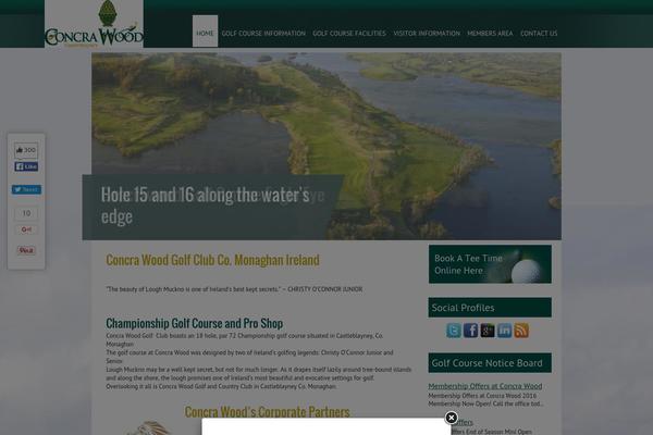 concrawood.ie site used Concra-wood-golf