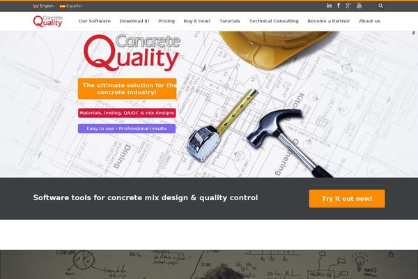 concrete-quality.com site used Cq