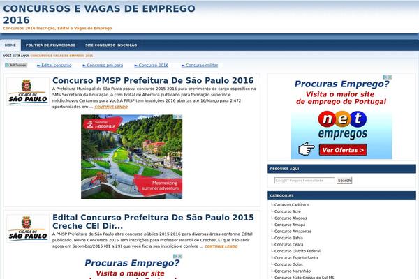 concursoinscricao.com site used Newsleak