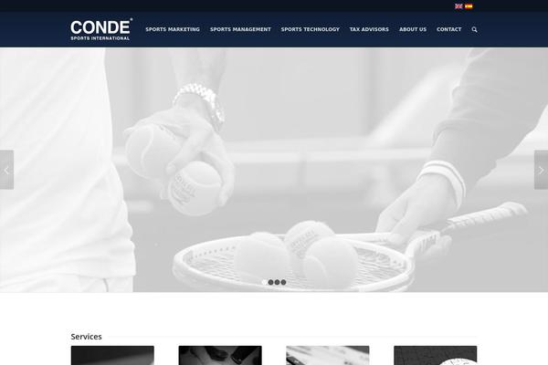 Enfold theme site design template sample