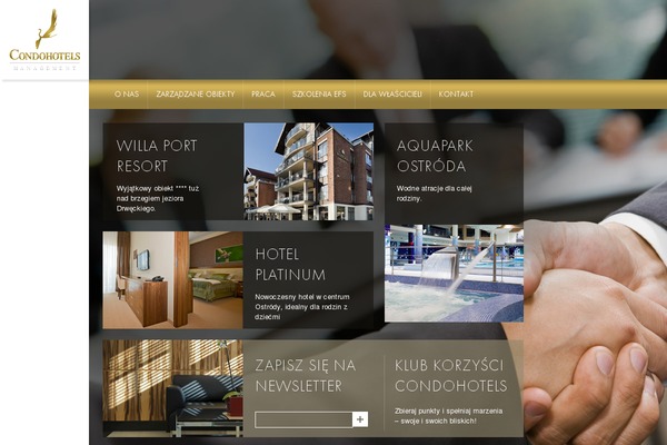 condohotelsmanagement.pl site used Condohotels