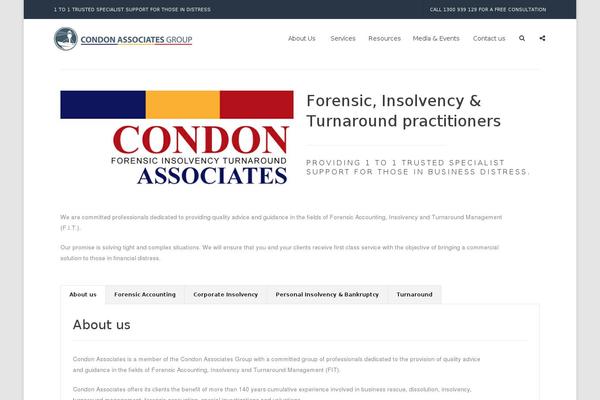 condon.com.au site used Condonassociatesgroup