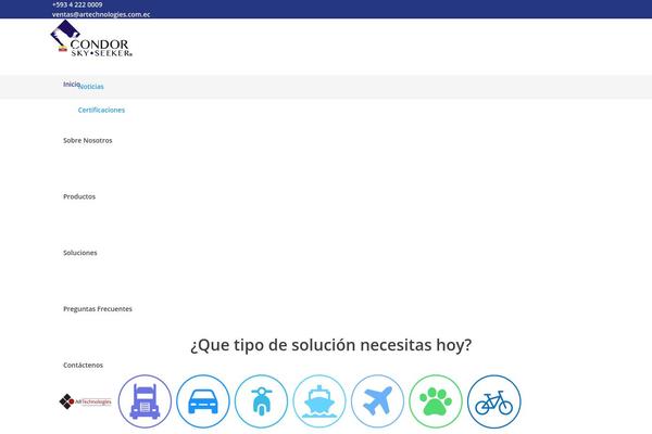 Impreza theme site design template sample