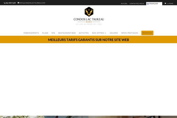 condoslactaureau.com site used Divi-clt