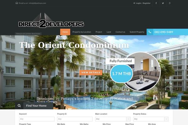 Realhomes Theme theme site design template sample