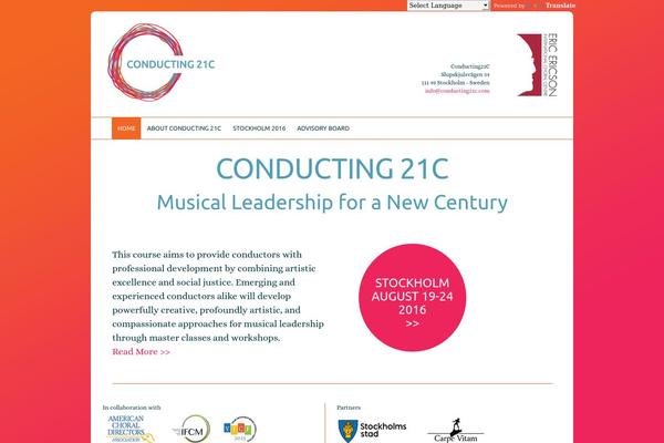 conducting21c.com site used C21c