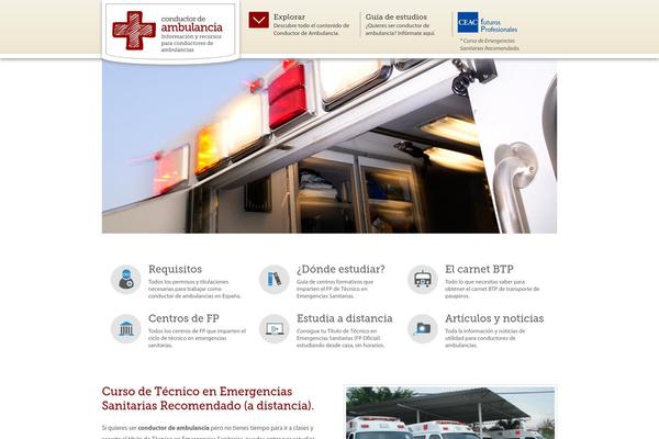 conductordeambulancia.com site used Conductorambulancia