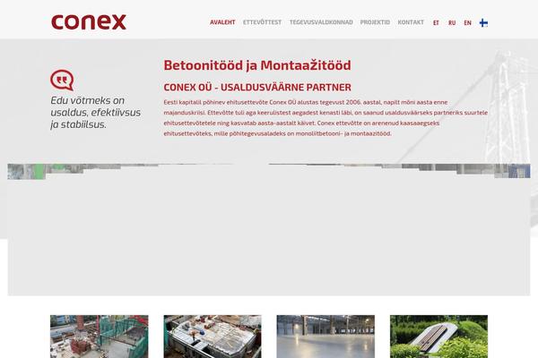 conex.ee site used Conex