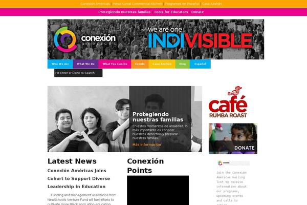 conexionamericas.org site used Conexion