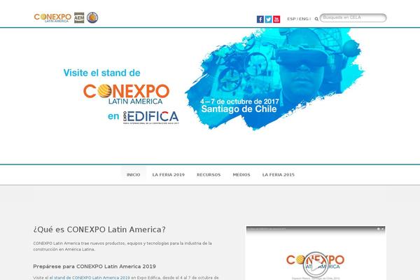 conexpolatinamerica.com site used Metronomy