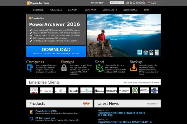 conexware.com site used Powerarchiver2