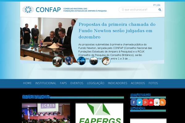 confap.org.br site used Confap