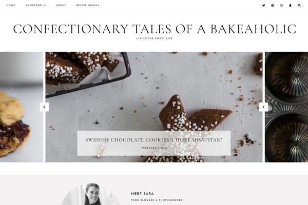 confectionarytales.com site used Guinevere-theme.1.0.0