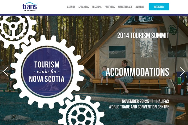 conferenceontourism.com site used Tians