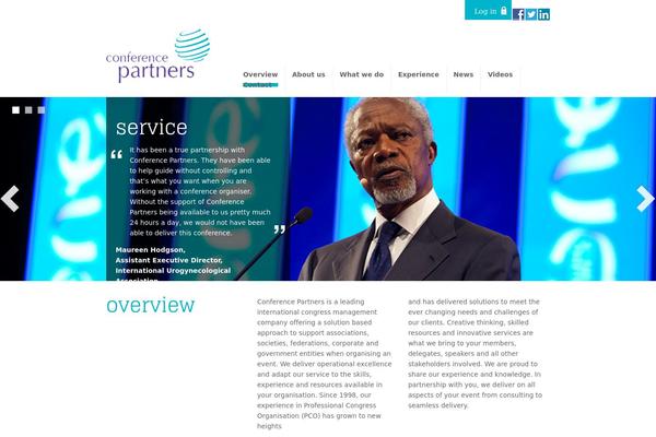 conferencepartners.com site used Conferencepartners