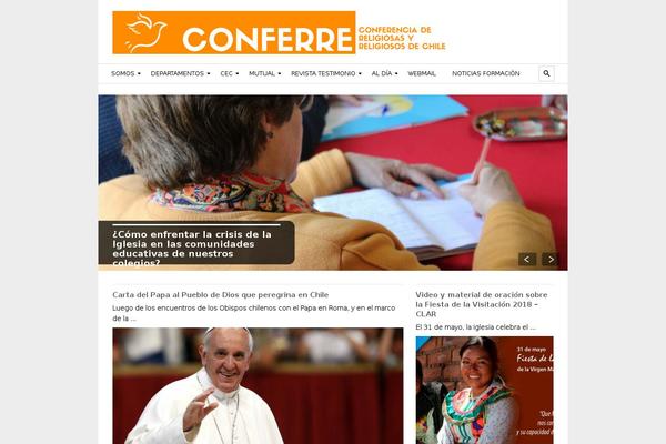 conferre.cl site used Interactivethemeres