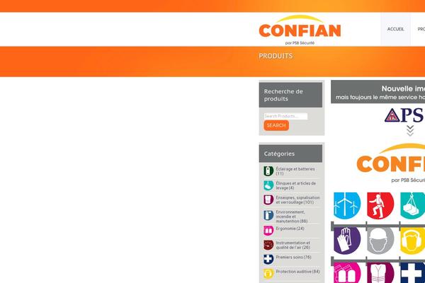 confian.com site used Essential