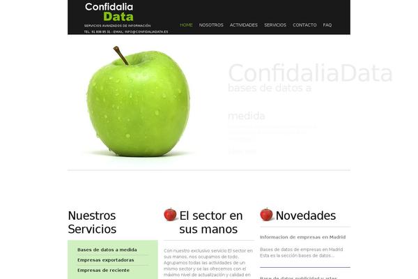 confidaliadata.es site used Theme1302