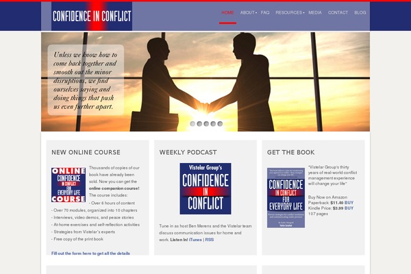 confidenceinconflict.com site used Cinc