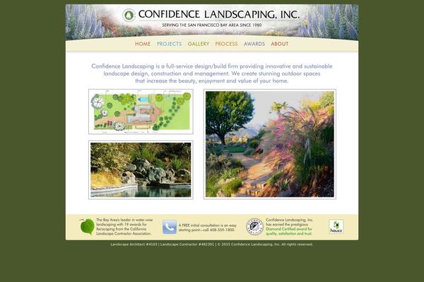 confidencelandscaping.com site used Cli
