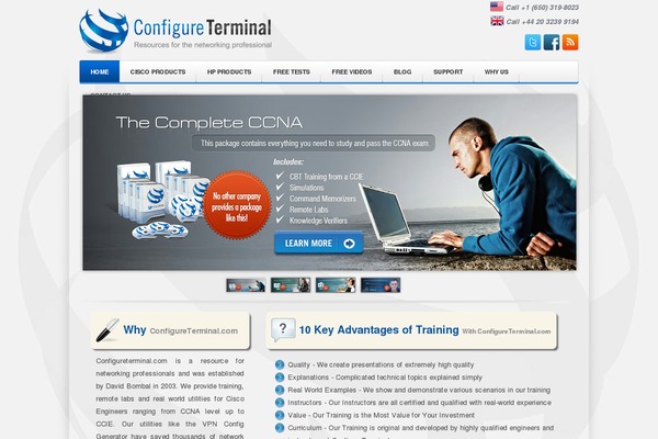 configureterminal.com site used Davidbombal