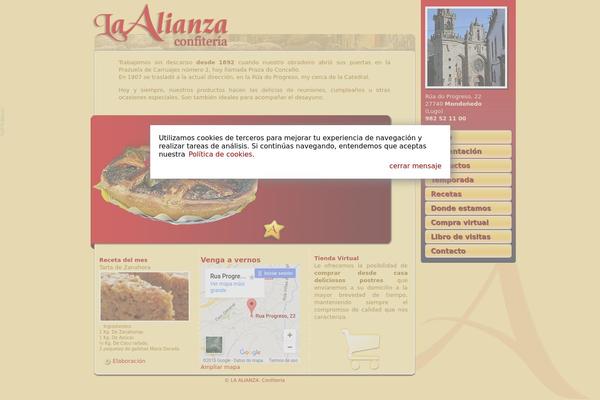 confiterialaalianza.com site used Alianza
