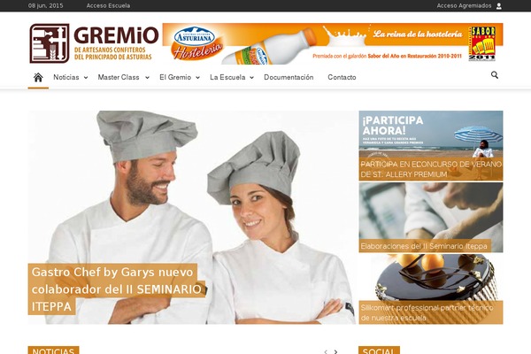 Newspaper theme site design template sample