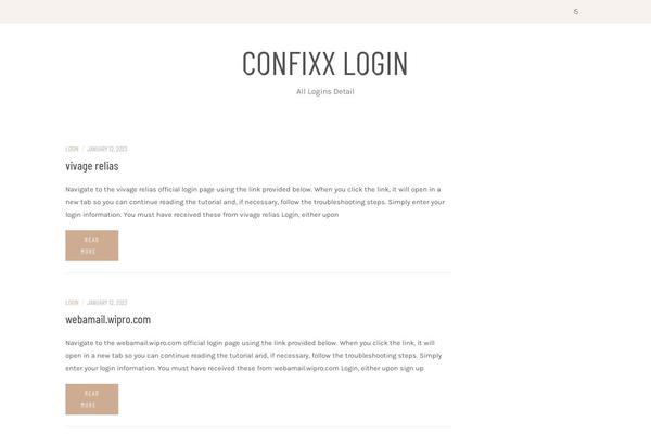 confixxlogin.info site used Patricia-minimal