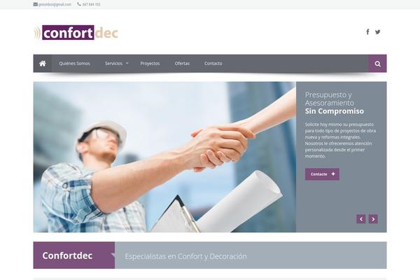 Shocoon theme site design template sample