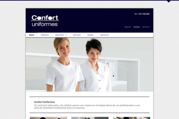confortuniformes.com site used Confort