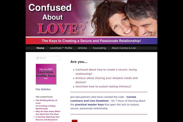 confusedaboutlove.com site used Confused-about-love