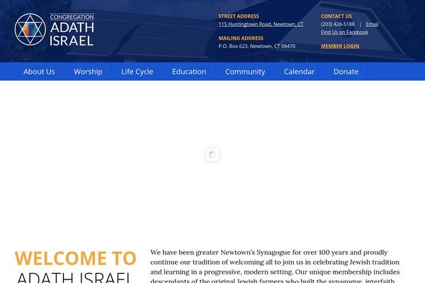 congadathisrael.org site used Adathisrael