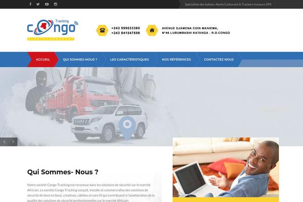 congotracking.com site used Chams-web.tn