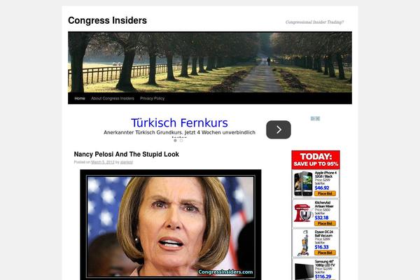 Twenty Ten theme site design template sample