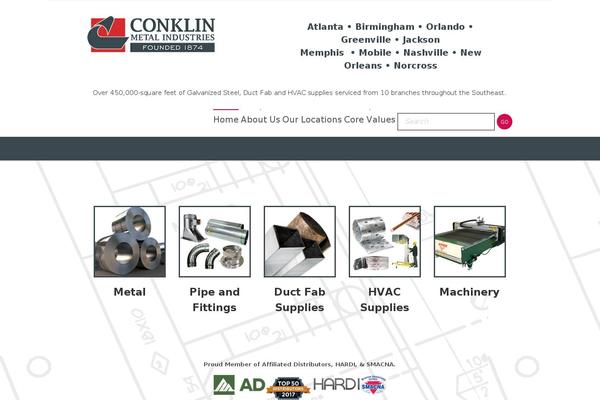 conklinmetal.com site used Expedition-pro