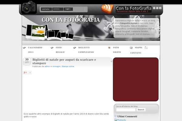 conlafotografia.com site used Blogslab