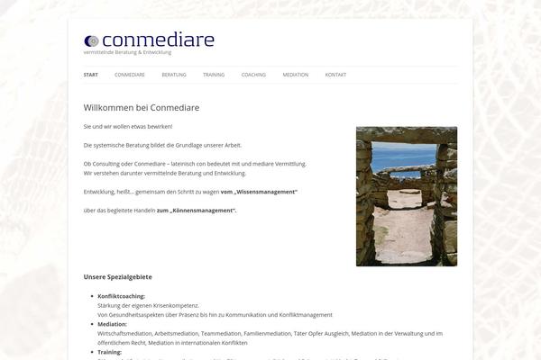 Twenty Twelve theme site design template sample