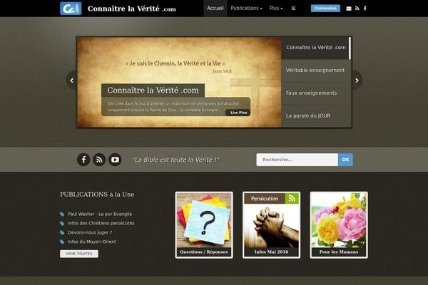 connaitre-la-verite.com site used Cv_theme