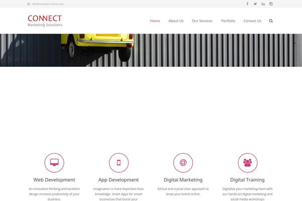 Impreza theme site design template sample