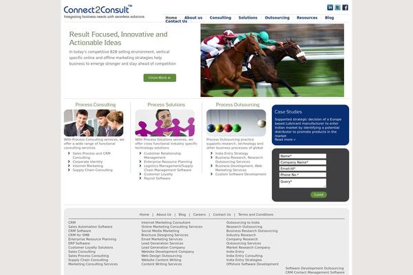 connect2consult.com site used Universe