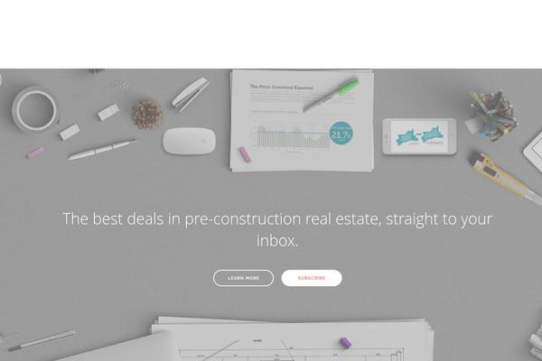 Pivot theme site design template sample