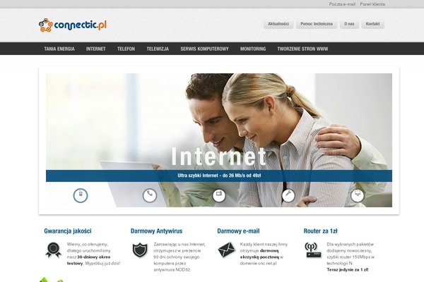 connectic.pl site used Connectic