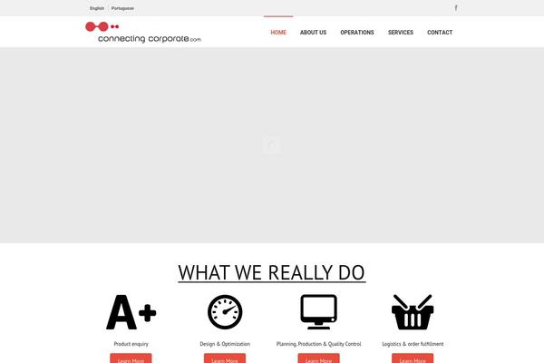 Zelos theme site design template sample