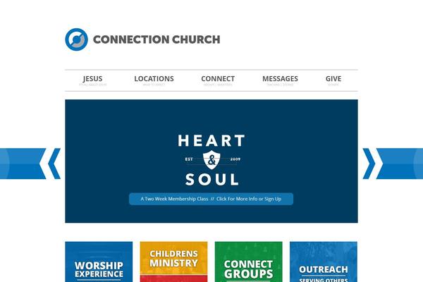 connection-church.com site used Connection