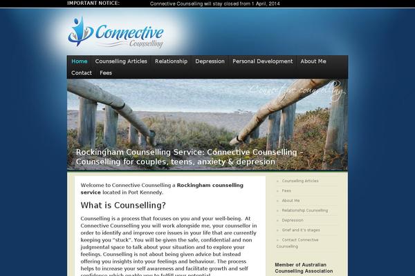 connectivecounselling.com.au site used Connective