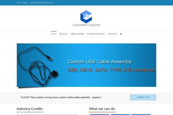Avada theme site design template sample